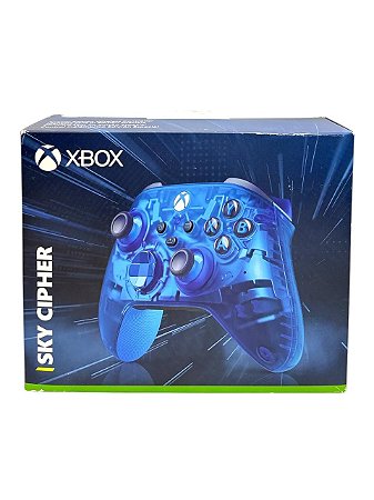 CONTROLE XBOX SKY CIPHER - XBOX SERIES X/S/ ONE/ WINDOWS - USADO