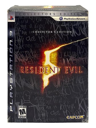 EDIÇÃO DE COLECIONADOR RESIDENT EVIL 5 - USADO - PS3