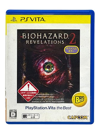 BIOHAZARD REVELATIONS 2 - USADO - PSVITA