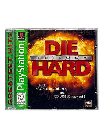 GREATEST HITS: DIE HARD TRILOGY - USADO - PS1