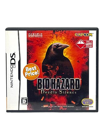 RESIDENT EVIL DEADLY SILENCE (BIOHAZARD) JP - USADO - NINTENDO DS