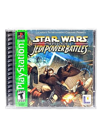 STAR WARS EPISODE I: JEDI POWER BATTLES - USADO - PS1