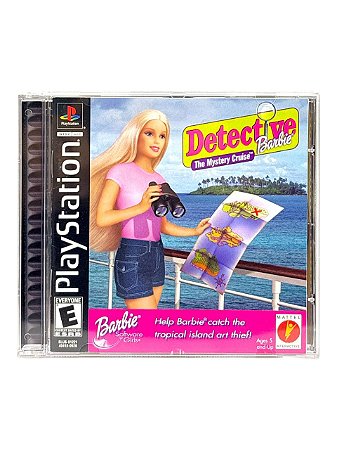 DETECTIVE BARBIE: THE MYSTERY CRUISE - USADO - PS1