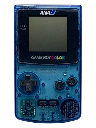 GAME BOY COLOR EDIÇÃO LIMITADA DA ANA (ALL NIPPON AIRWAYS) - USADO