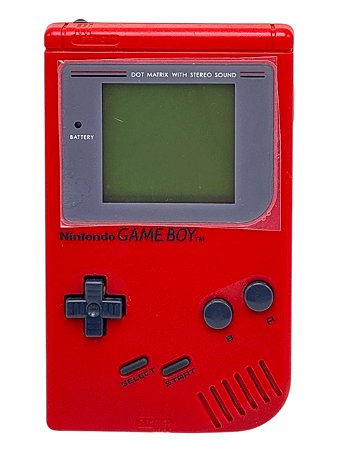 CONSOLE - GAME BOY CLÁSSICO VERMELHO - USADO