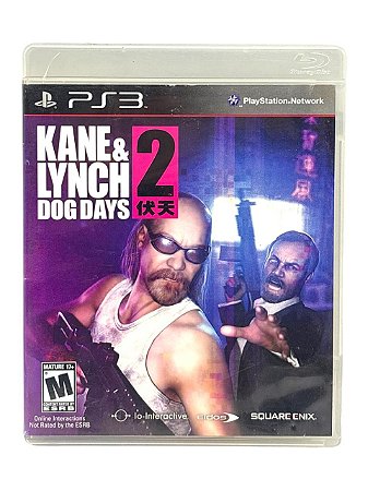 KANE & LYNCH 2 DOG DAYS - USADO - PS3