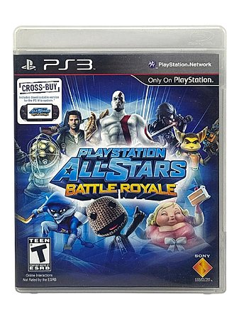 PLAYSTATION ALL-STARS BATTLE ROYALE - USADO - PS3