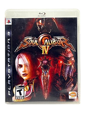 SOULCALIBUR IV COM MANUAL - USADO - PS3