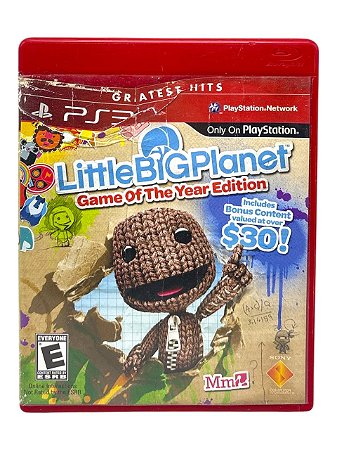 GREATEST HITS: LITTLE BIG PLANET - C/ DETALHES - USADO - PS3