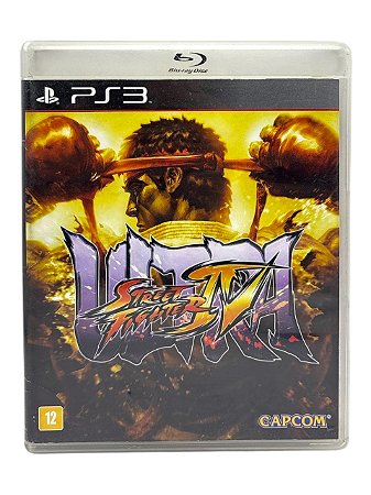 ULTRA STREET FIGHTER IV - C/MANUAL - USADO - PS3
