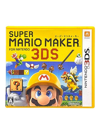 SUPER MARIO MAKER 3DS - JP - USADO - NINTENDO 3DS