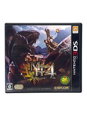 MONSTER HUNTER 4 - JP - USADO - NINTENDO 3DS