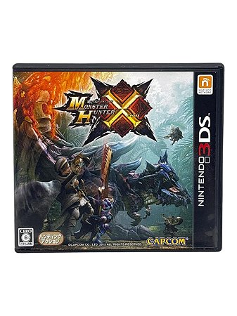 MONSTER HUNTER X CROSS - JP - USADO - NINTENDO 3DS