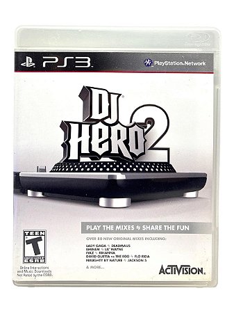 DJ HERO 2 - USADO - PS3