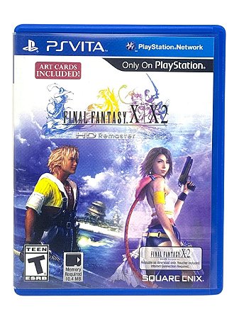 FINAL FANTASY X/ X-2 HD REMASTER - USADO - PSVITA