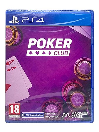 POKER CLUB - EURO - NOVO - PS4