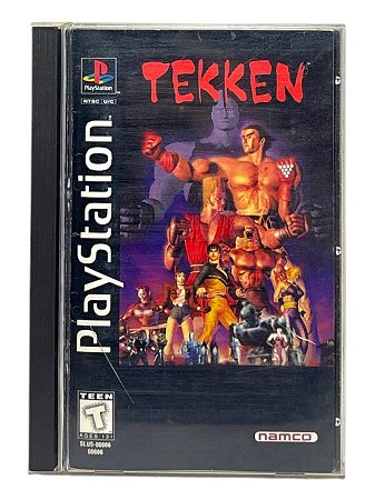 TEKKEN LONGBOX - USADO - PS1