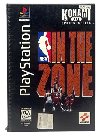 NBA IN THE ZONE - LONGBOX - USADO - PS1
