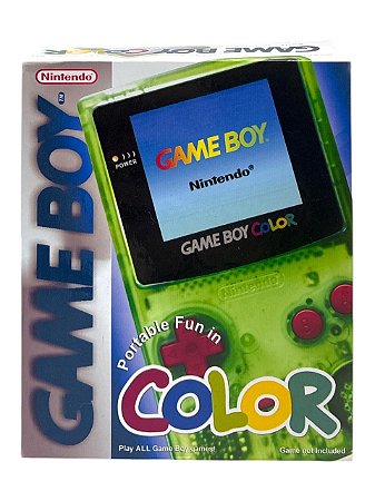 CONSOLE GAME BOY COLOR (TELA IPS/ CARCAÇA NOVA REPRO/ CX REPRO) - USADO