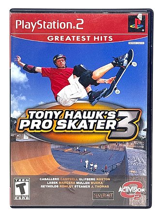 GREATEST HITS: TONY HAWK´S PRO SKATER 3 - USADO - PS2