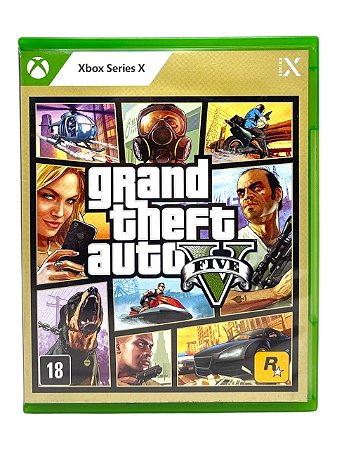 GTA V - USADO - XBOX SERIES X