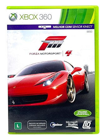 FORZA MOTORSPORT 4 - USADO - XBOX 360