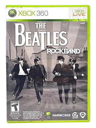 THE BEATLES ROCKBAND - USADO - XBOX 360