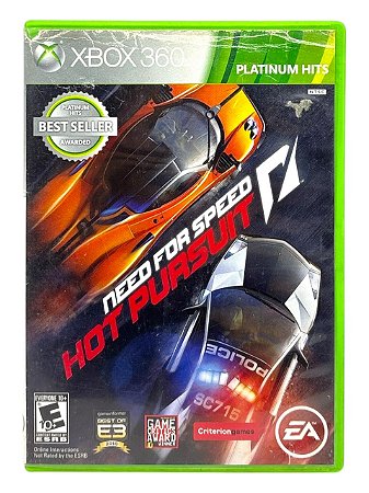 NEED FOR SPEED: HOT PURSUIT - USADO - XBOX 360