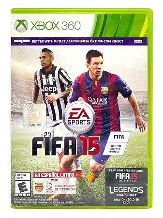 FIFA 15 - ES LATINO - USADO - XBOX 360
