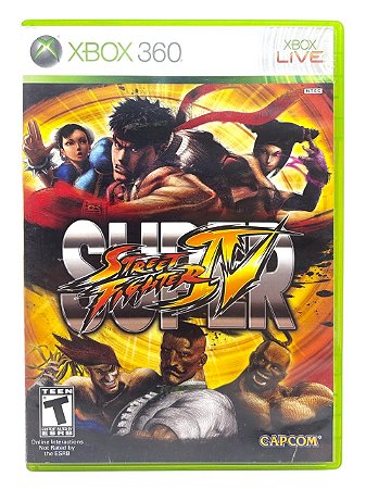 SUPER STREET FIGHTER IV - USADO - XBOX 360