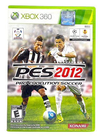 PES 2012 - C/ DETALHE - XBOX 360 - USADO