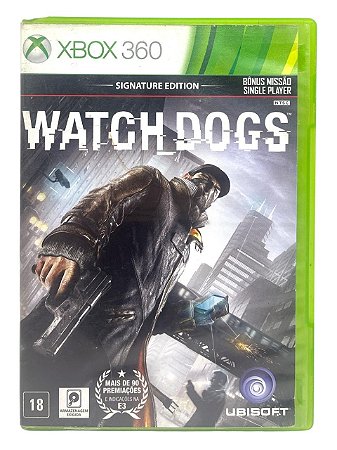 WATCH DOGS - C/ DETALHES - USADO - XBOX 360