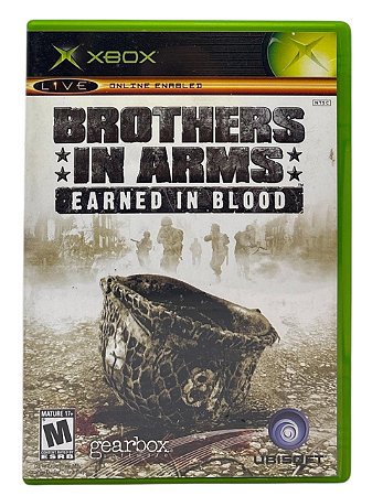 BROTHERS IN ARMS: EARNED IN BLOOD - USADO - XBOX CLASSICO