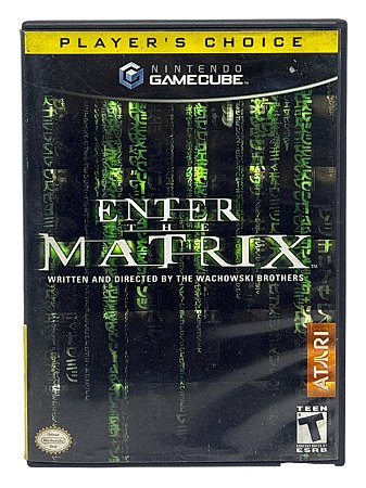 ENTER THE MATRIX - USADO - GAMECUBE