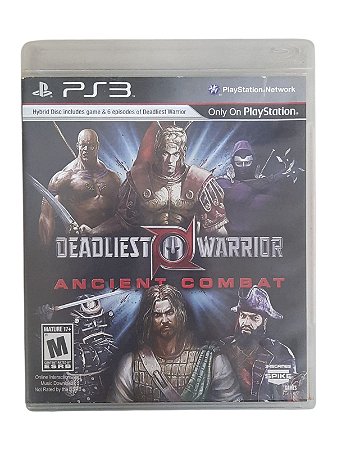 DEADLIEST WARRIOR: ANCIENT COMBAT - USADO - PS3