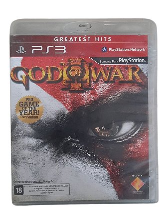 GREATEST HITS - GOD OF WAR 3 - USADO - PS3