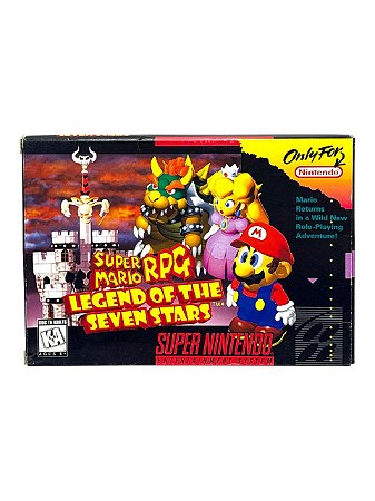 SUPER MARIO RPG: LEGEND OF THE SEVEN STARS - USADO - SUPER NINTENDO