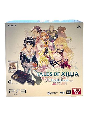 CONSOLE PLAYSTATION 3 SLIM EDIÇÃO: TALES OF XILLIA X (160GB) - USADO