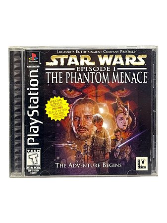 STAR WARS: EPISODE I - THE PHANTOM MENACE - USADO - PS1
