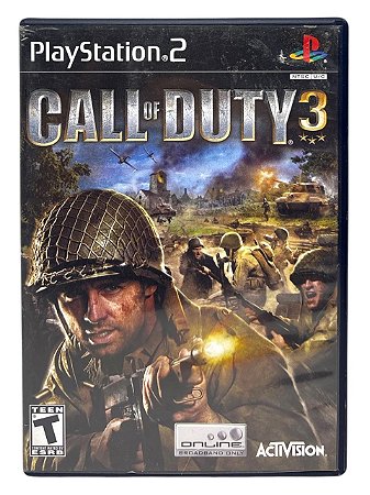 CALL OF DUTY 3 - USADO - PS2