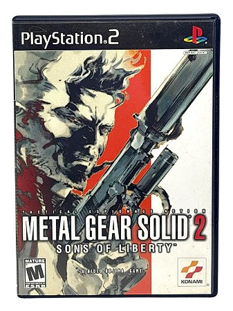 METAL GEAR SOLID 2: SONS OF LIBERTY - USADO - PS2