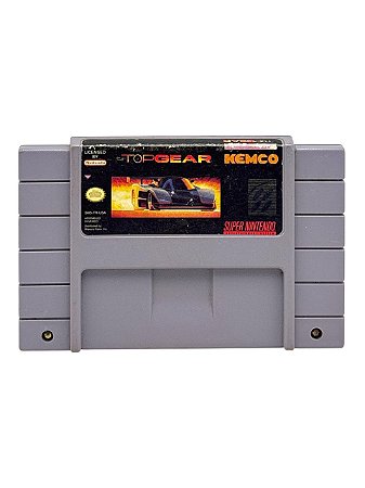 TOPGEAR - USADO - SUPER NINTENDO
