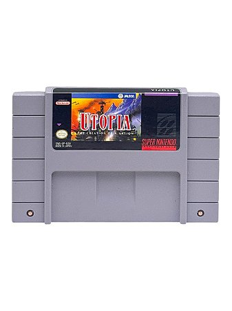 UTOPIA - USADO -  SUPER NINTENDO