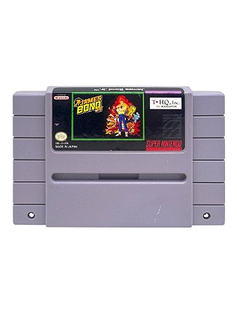 JAMES BOND JR - USADO -  SUPER NINTENDO