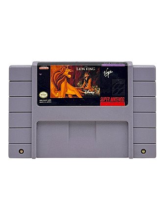 THE LION KING - USADO - SUPER NINTENDO