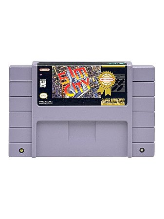 MILLION SELLER: SIM CITY - USADO - SUPER NINTENDO