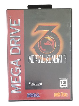 MORTAL KOMBAT 3 - USADO - MEGA DRIVE