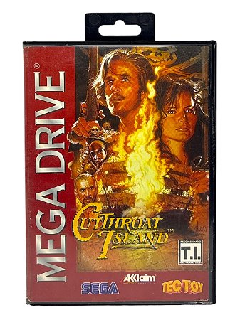 CUTTHROAT ISLAND - USADO - MEGA DRIVE
