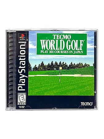 TECMO WORLD GOLF - USADO - PS1