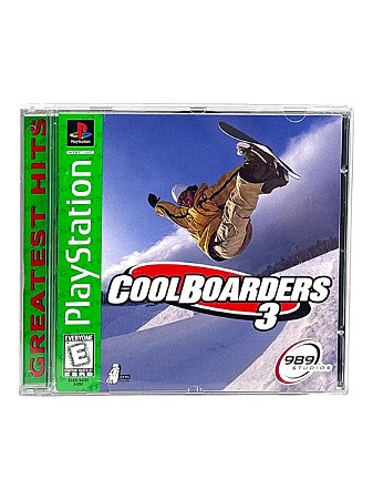 GREATEST HITS: COOL BOARDERS 3 - USADO - PS1